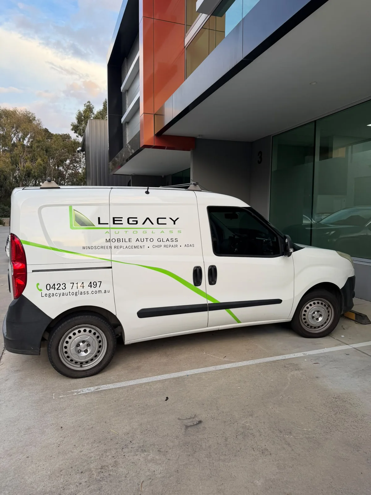 Legacy Autoglass - Custom Van Signage