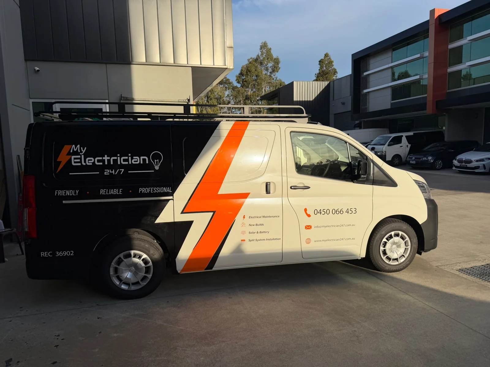 My Electrician 24/7 - Commercial Vehicle Branding