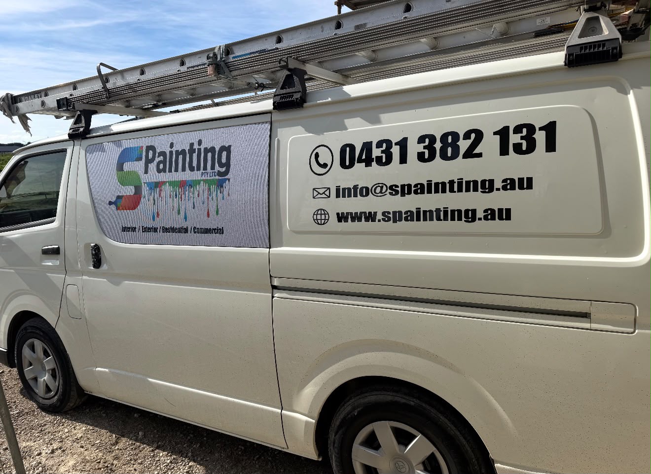 S Painting - Vehicle Signage + One-Way Vision